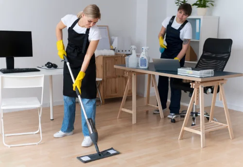 Nettoyage de bureau professionnel à Rebréchien