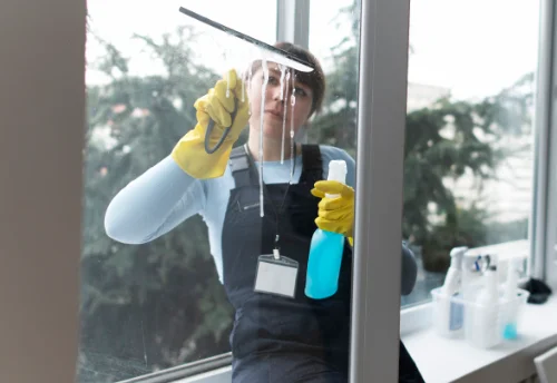 Nettoyage de vitres intérieures et extérieures à Rebréchien